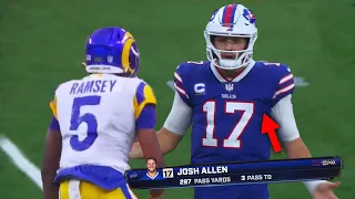 When A Prime Jalen Ramsey Trash Talked Josh Allen And Went Terribly Wrong