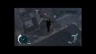 как выглядит прыжок веры (leap of faith) в assassins creed 3.