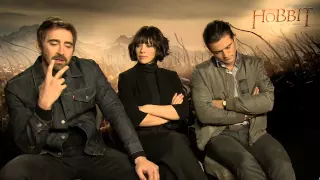 The Hobbit: The Battle of The Five Armies - Orlando Bloom, Evangeline Lilly & Lee Pace Interviews