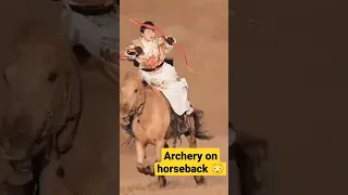 | Archery on horseback | #viral #shorts #trendingshorts #shahsawar #horsebackarchery  #horseriding