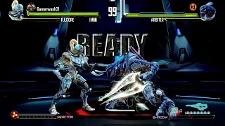 Killer Instinct Fulgore vs Arbiter The Pinnacle Player vs CPU Fight