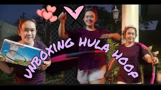 UNBOXING MY HULA HOOP from lazada/ chichay channel