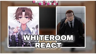 React to Ayanokoji || Whiteroom react to Ayanokoji || classroom of the elite || ENG/RUS ||