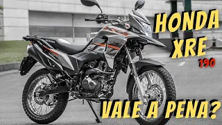 HONDA XRE 190 VALE A PENA?? VANTAGENS E DESVANTAGENS