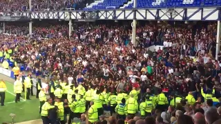 Everton vs. Hajduk Split hooligans clashes 17/08/2017