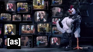 Robot Chicken and Mad Scientist to the Rescue! | Robot Chicken | Adult Swim