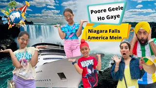 Poore Geele Ho Gaye Niagara Falls America Mein | RS 1313 VLOGS | Ramneek Singh 1313