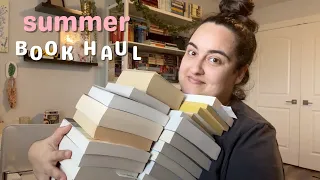 BIG SUMMER BOOK HAUL ☀️ 40+ books!