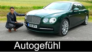 Bentley Flying Spur W12 FULL REVIEW test driven 2016 with 0-100 km/h 0-60 mph (Continental)