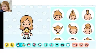 making a for adley in toca life