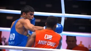 Semifinals (63kg) CRUZ GOMEZ Andy (CUB) vs KAUSHIK Manish (IND)  World Ekaterinburg 2019