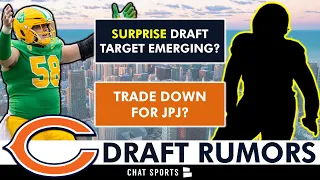 SURPRISE Chicago Bears Draft Target Emerging? Trade Down For Jackson Powers-Johnson? | Bears Rumors