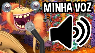 REFÚGIO DE FOGO mas COM MINHA VOZ! 😂 (My Singing Monsters)