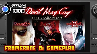 Devil May Cry: HD Collection - (Valve Steam Deck) - Framerate & Gameplay
