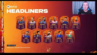 HEADLINERS - ПЕРВАЯ КОМАНДА ОБНОВЛЯЕМЫХ ЗВЁЗД! (FIFA 22 ULTIMATE TEAM)