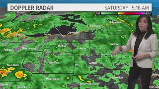 Cleveland weather: Rain on and off while temps tumble
