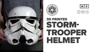 3D Printed Stormtrooper Helmet | Star Wars Build