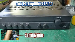 TOA PA Amplifier ZA2120