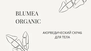 Натуральный аюрведический скраб для тела. Деликатное очищение кожи и омоложение клеток эпидермиса.