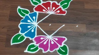 daily rangoli 🌹 simple kolam 🌹 chinna muggu 🌹