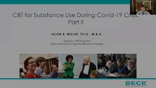 CBT for Substance Use during COVID-19 Crisis - Part 2