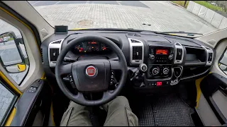 2015 Fiat Ducato [2.3 MultiJet 130HP] |0-100| POV Test Drive #1653 Joe Black