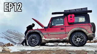 Problem At 15000 Feet -18°C | Mahindra THAR Winter Spiti 2022 EP12