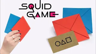 How to Make The Korean Flip Card from Squid Game || Paper Ddakji || Instructions in English