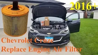 Chevrolet Cruze(2016+) - Replace Engine Air Filter