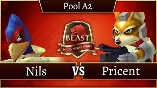 BEAST 7 - Nils (Falco) Vs. Pricent (Fox) - Pool A2 - Melee Singles