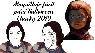 Chucky Del Muñeco Diabólico | Maquillaje para Halloween 2019 E06