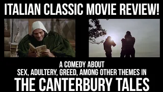 ITALIAN CLASSIC Movies That You NEED To Know - THE CANTERBURY TALES!