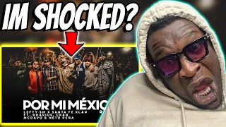 AMERICAN RAPPER REACTS | Por Mi Mexico Remix 🇲🇽 -Lefty SM, Santa Fe Klan, Dharius, C-Kan, MC Davo