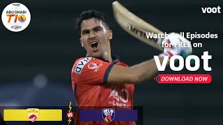 Highlights | Abu Dhabi T10 League | Team Abu Dhabi Vs Delhi Bulls | Watch For Free On Voot