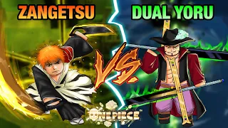 [AOPG] Ichigo Zangetsu VS Dual Yoru (Which Is Better?) A One Piece Game | Roblox