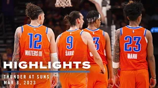 OKC Thunder at Phoenix Suns | Game Highlights | March 8, 2023