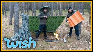 Outdoor Ausrüstung von Wish - Survival Bushcraft Ausrüstung Test