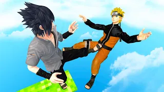 Naruto vs Sasuke: Ragdoll Jumps & Falls - [GMOD] - Episode 117