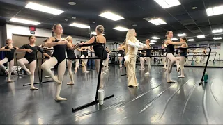 Ballet class ( JDI dance company ) California
