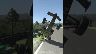 iRacing Formula iR-04 Barrel Roll Destruction