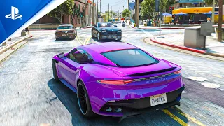 ⁴ᴷ⁶⁰ GTA 6 Next-Gen PS5 Graphics - RTX 4090 Ray Tracing Maxed-Out Gameplay!