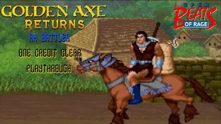 Golden Axe Returns (OpenBOR) | Normal Mode - Ax Battler | 1CC Playthrough