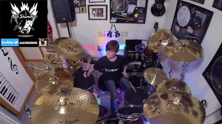 Alex Shumaker 11 year old drummer "Panama" Van Halen