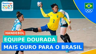 JOGOS PAN AMERICANOS l HANDEBOL FEMININO CONQUISTA OURO E SE GARANTE VAGA PARA PARIS 2024