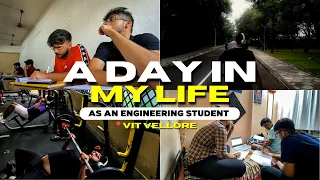 A Day In My Life as An 3rd Year Student At VIT Vellore ✅ | | Placement Prep In 3rd Year ?