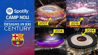 🇪🇦 11 Camp Nou Designs in XXI Century