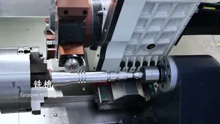 Slant bed CNC lathe machine TCK56
