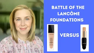 BATTLE OF THE LANCOME FOUNDATIONS! MATURE SKIN FRIENDLY?
