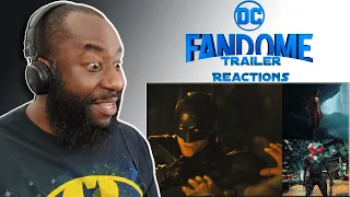 The Batman, The Flash & More | DC FANDOME Trailer Reactions