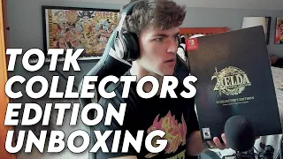 UNBOXING the Tears of the Kingdom COLLECTORS EDITION! Legend of Zelda: TOTK